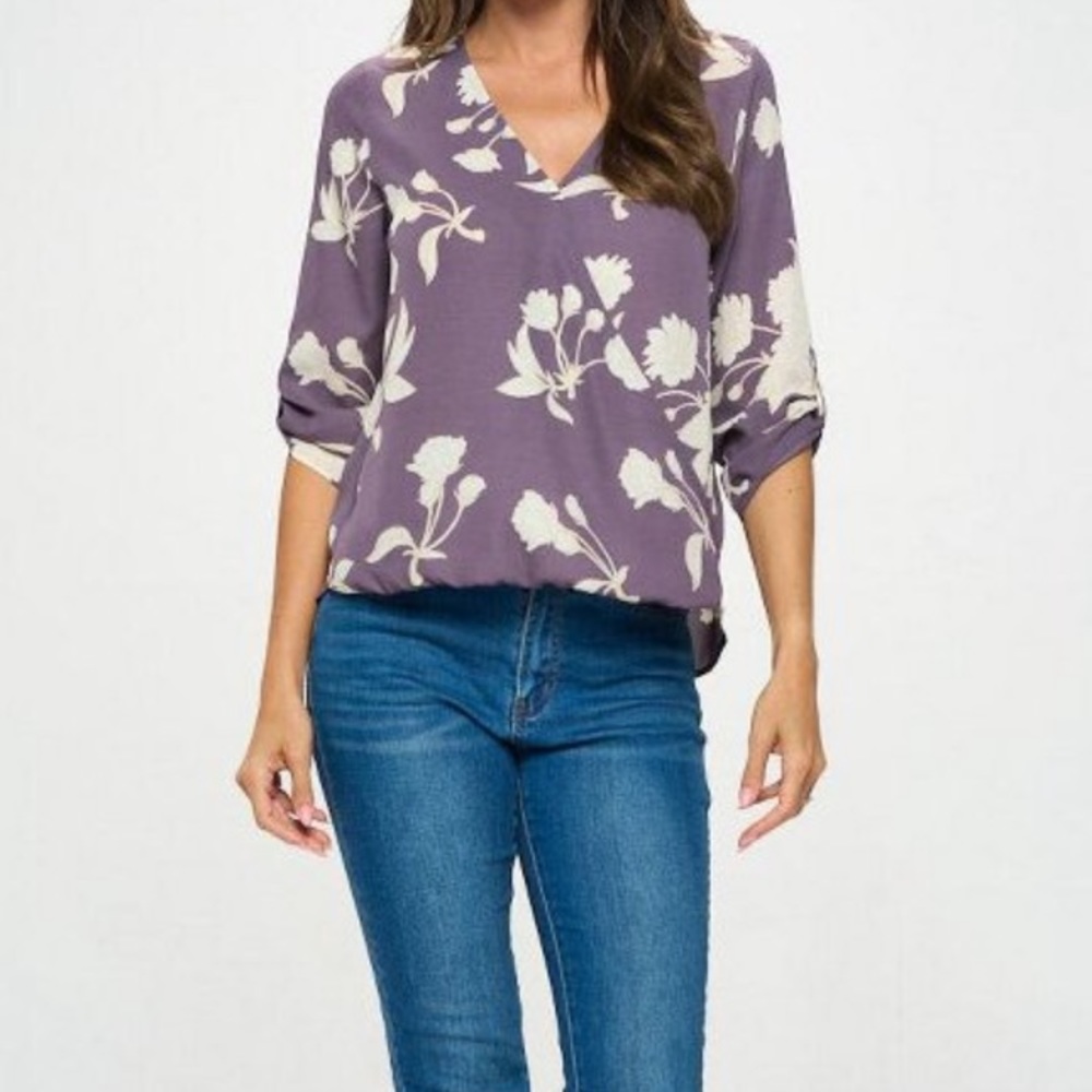 West Kei Purple Blouse - Size Small! Like new